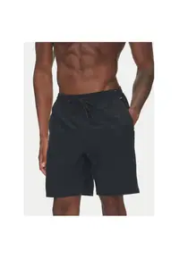 Pantaloni scurti de baie barbati EQYHY03883 - Poliester - Negru - Negru