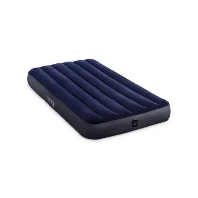 Saltea gonflabilă Intex Classic Downy pat confortabil outdoor
