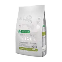 Nature's Protection Superior Care White Dogs, peste alb, hrana uscata fara cereale pentru caini juniori de talie mica, 10 kg