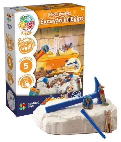 Set pentru copii Hashtag Toys - Săpături în Egipt