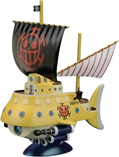 Model de asamblat Bandai Animation: One Piece - Trafalgar-Law's Submarine (Grand Ship Collection)