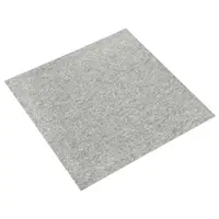vidaXL Covor 20 buc. Gri deschis 50 x 50 cm 100% polipropilenă