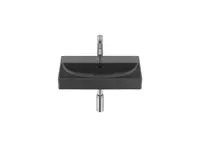 Lavoar Roca Ona A327683080, montare pe perete, 55 x 36 cm, FineCeramic, mat, Negru