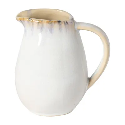 Latieră albă din gresie ceramică 200 ml Brisa – Costa Nova