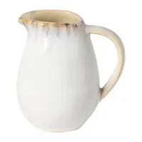 Latieră albă din gresie ceramică 200 ml Brisa – Costa Nova