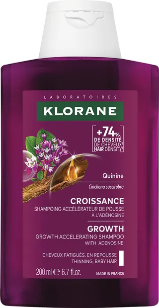 Klorane Quinine Șampon pentru creșterea părului, 200 ml