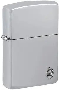 Brichetă Zippo Armor - Chrome Flame Design
