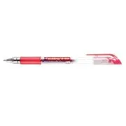 Roller cu gel, Edding, Cristal Jelly 2185, 0. 7 mm, plastic, rosu