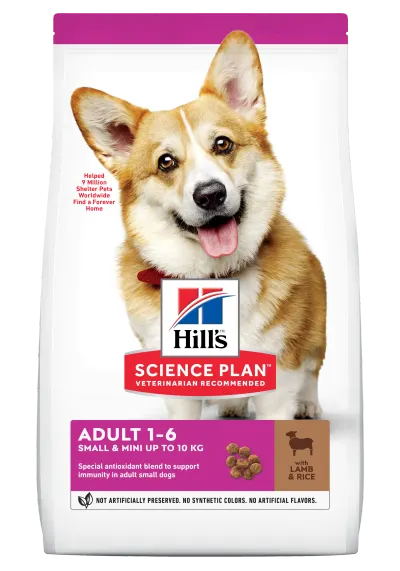 Hrana uscata caini, Hill's Science Plan Canine Adult Small and Mini Lamb and Rice, 1.5 kg