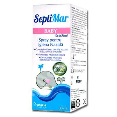 Septimar Baby Apa de Mare Izotona 30ml(3luni+)
