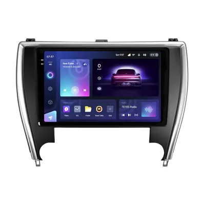 Navigatie Auto Teyes CC3 2K Toyota Camry 7 USA 2014-2017 6+128GB 10.36" QLED Octa-core 2Ghz, Android 4G Bluetooth 5.1 DSP