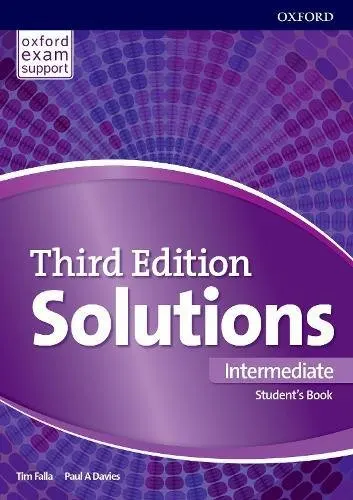 Solutions 3E Intermediate Student's Book and Online Practice Pack