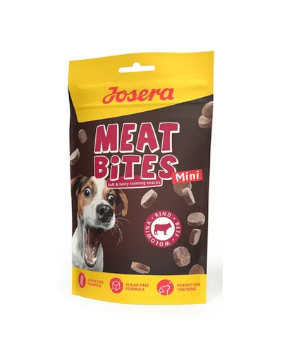 JOSERA Meat Bites Mini Beef recompense caini rase mici, cu vita 70g