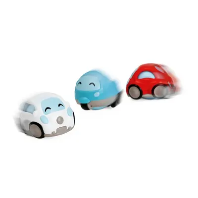 Set 3 masinute Chicco Turbo Ball City Vintage, 1-4ani+
