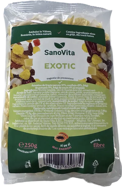 Exotic, 250g, SanoVita