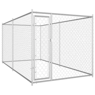 Gossi padoc pentru caini de exterior, 382 x 192 x 185 cm