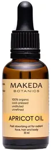 Makeda Botanics Ulei de bază Caisă, 30 ml
