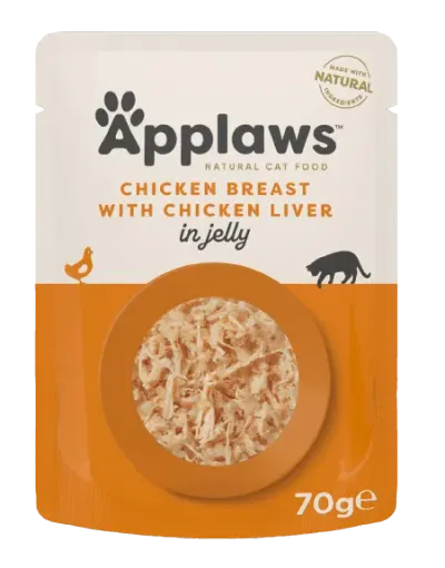 Hrana umeda pentru pisici Applaws cu pui ficat 70 gr