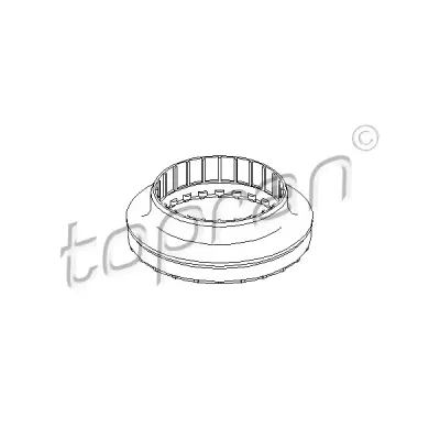 Rulment sarcina amortizor TOPRAN 206 450