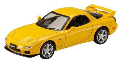 Model de colecție Hobby Japan Modern: Automobile - Mazda RX-7 (FD3S) Type R Bathurst R, Sunburst Yellow