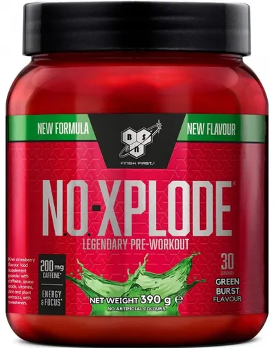 No Xplode, green burst, 390 g, BSN