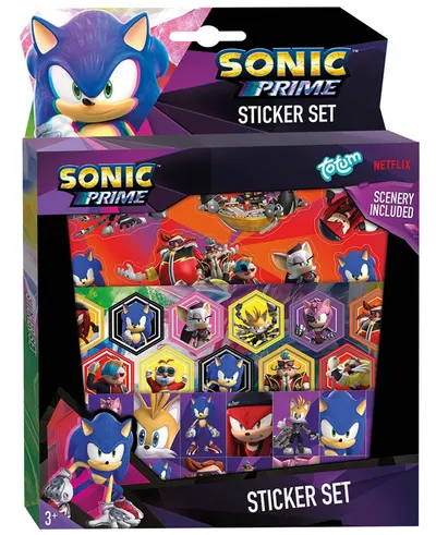 Set cu stickere pentru copii Totum - Sonic