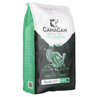 Canagan Dog Grain Free Dental Small Breeds, Curcan, 2 kg
