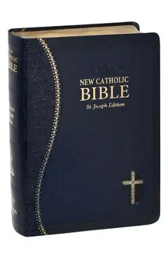 New Catholic Bible Med. Print Dura Lux (Blue)