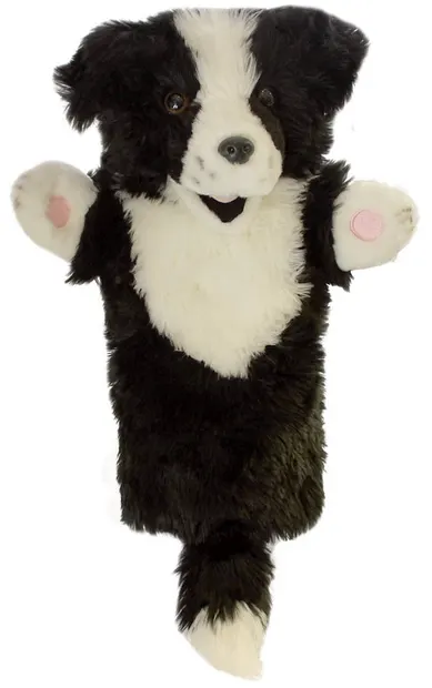 Păpușă pentru teatru The Puppet Company - Border Collie, 40 cm