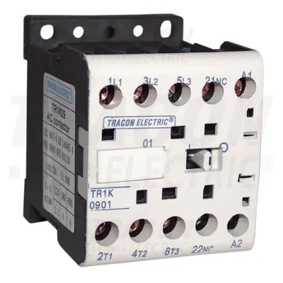 Contactor auxiliar TR1K0901F7 660V, 50Hz, 9A, 4kW, 110V AC, 3×NO+1×NC