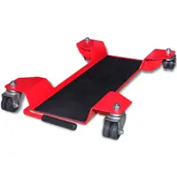 Gossi platforma de transport motocicleta cu sasiu central rulant rosu