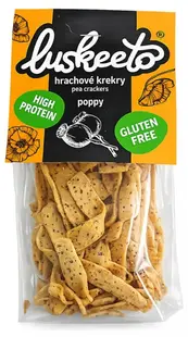 Snack proteic cu mac, fără gluten, 70 g, Luskeeto