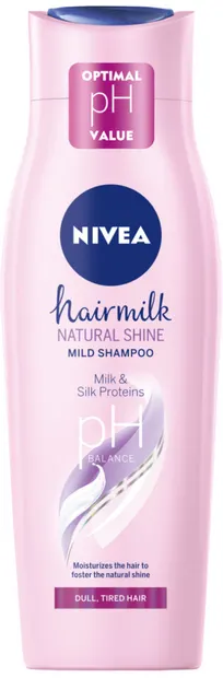 Nivea Hairmilk Şampon Natural Shine, 250 ml