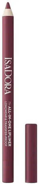 IsaDora Creion de buze de lungă durată All-in-One, 08 Rosewood, 1.2 g