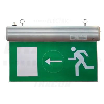 CIL de sig-evacuare cu LED, cu pictograme autoadezive EXIT-01-J 230V, 50Hz, 13×LED, 3h, 2,4V / 900mAh, Ni-Cd