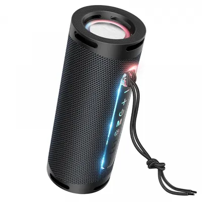 Boxa Portabila Bluetooth HOCO HC9 Dazzling Pulse Sports,10W, TWS, RGB, Neagra