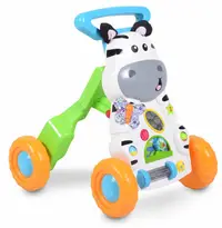 Antemergator muzical 2 in 1 Moni - Little Zebra