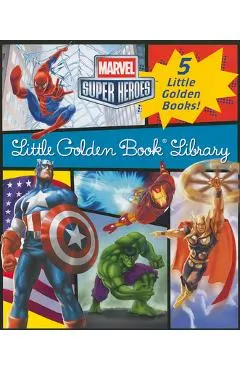 Marvel Little Golden Book Library
