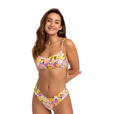 Partea de jos a costumului de baie Billabong Sol Searcher Fiji flowers