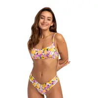 Partea de jos a costumului de baie Billabong Sol Searcher Fiji flowers