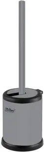 Perie de toaletă Inter Ceramic - 7287G, Anti-Fingerprint, gri mat