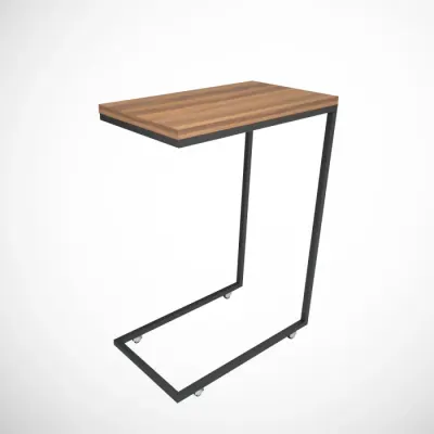 Masuta de cafea CALLEN, nuc, 46x26x62 cm
