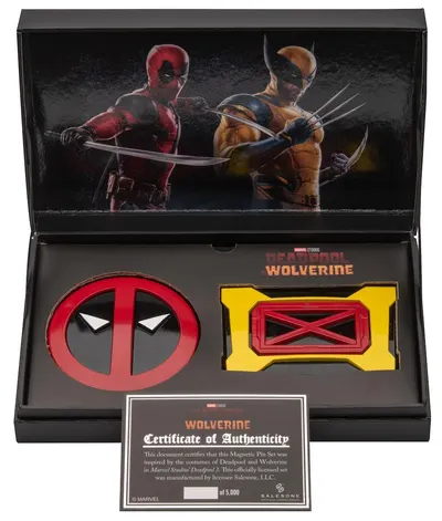 Set de insigne Erik Marvel: Deadpool & Wolverine - Deadpool & Wolverine Belt Icons