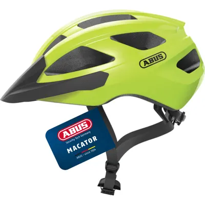 Casca ciclism Abus Macator, 58-62 cm, yellow