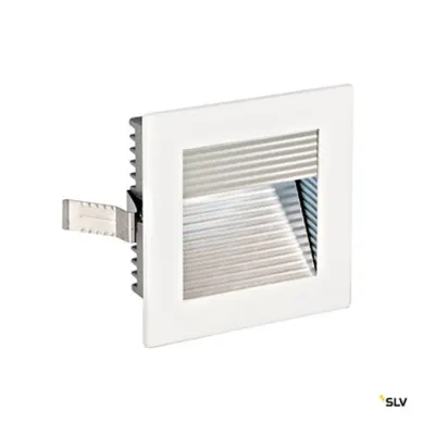 FRAME CURBAT LED, pătrat, alb mat, alb LED