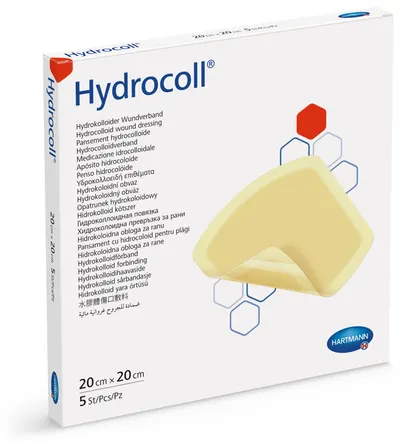 Pansament hidrocoloidal Hydrocoll 20x20 cm, 5 bucati, Hartmann