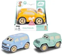 Jucărie pentru bebeluși Simba Toys ABC - Mașinuță, Cozy Friends, sortiment