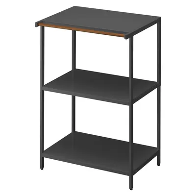 Etajeră negru-mat din oțel 60x90x46,5 cm Tower – YAMAZAKI