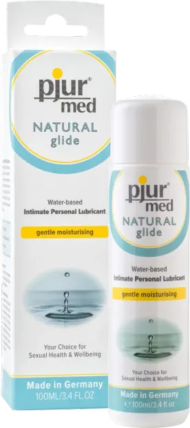 Lubrifiant apă, pjur, med NATURAL, 100 ml