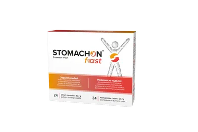 Stomachon Fast, 24 plicuri, NaturPharma